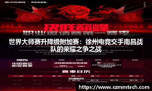 世界大师赛升降级附加赛：徐州电竞交手南昌战队的荣耀之争之战